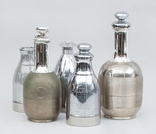 Five Miscellaneous Thermos Bottles