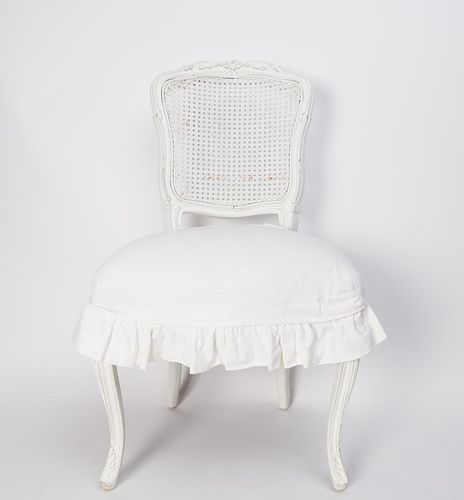 Rachel Ashwell Shabby Chic Painted White Chair