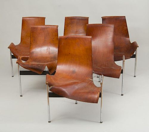 Katavolos, Kelley & Little / Laverne International, Six 'T' Chairs