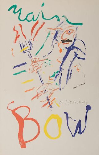 Willem de Kooning (1904-1997): Rainbow - Thelonius Monk - Devil at the Keyboard: Five Impressions
