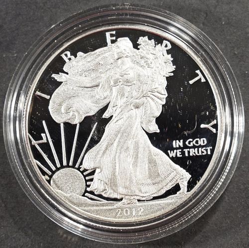 2012 PROOF AMERICAN SILVER EAGLE OGP