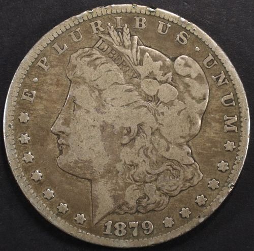 1879-CC MORGAN DOLLAR VG