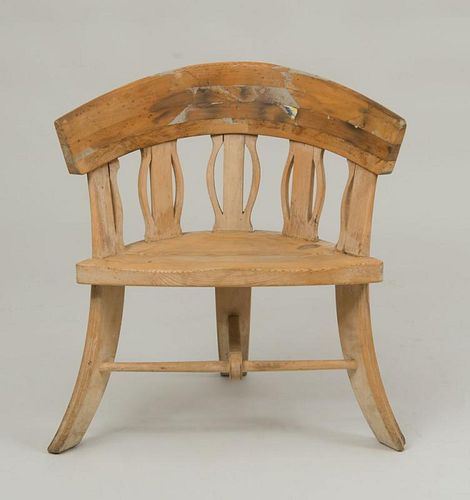 Scandinavian Three-Legged Chair