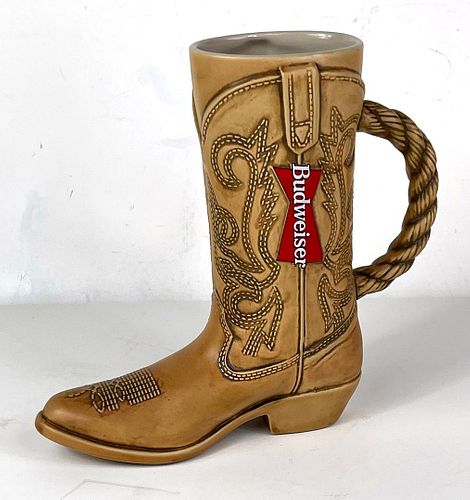 1994 Budweiser Cowboy Boot (brown) CS251 Mug Saint Louis Missouri