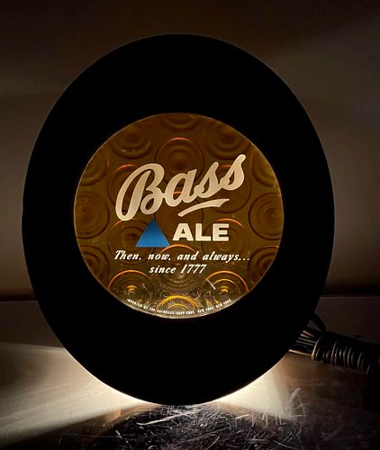 1975 Bass Ale Backbar Plastic-Faced Illuminated Sign London London