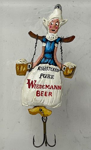 1995 Wiedemann Beer Dutch Girl Fishing Lure Newport Kentucky