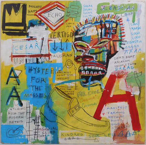 Jean-Michel Basquiat, Attributed:  Echo