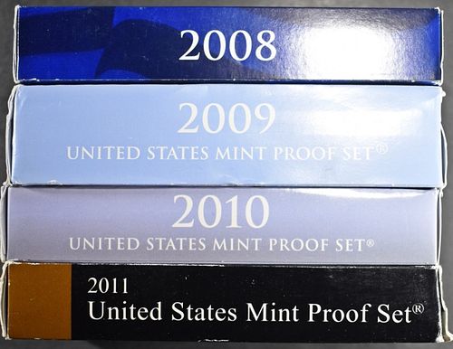 2008-2011 US PROOF SETS