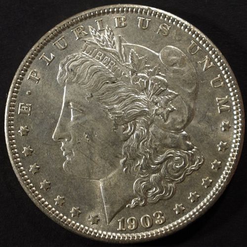 1903 MORGAN DOLLAR AU/BU