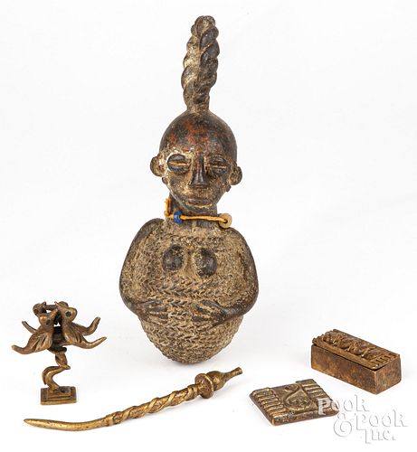 African bronze items
