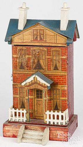 Gottschalk blue roof dollhouse