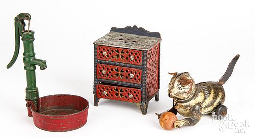 J. & E. Stevens cast iron chest of drawers