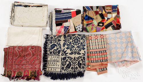 Assorted textiles