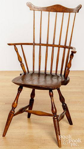Fanback Windsor chair, late 18th c.