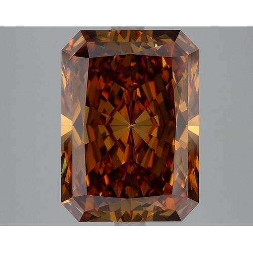 5.08 ct, Brown/SI1, Radiant cut IGI Graded Lab Grown Diamond