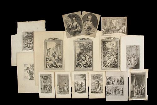 VARIOUS 18TH-19TH C. FRENCH ARTISTS