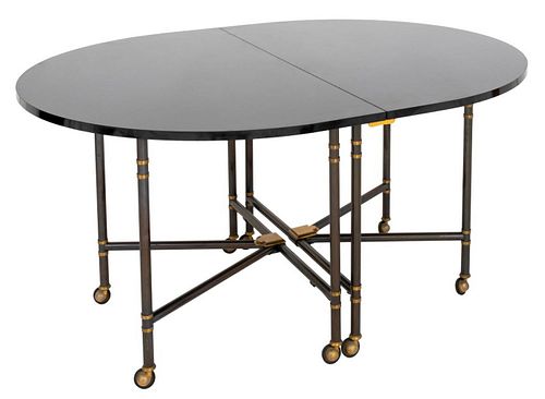 Maison Jansen Table Royale Lacquer Extending Table