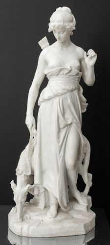 After E. A. Aizelin "Nymphe de Diane" Marble,19 C.