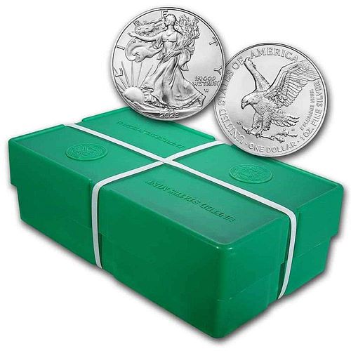 Mint Sealed Strapped 2023 American Silver Eagle Monster Box (500-coins)