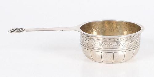 A Silver Handled Bowl by Anton Michelsen