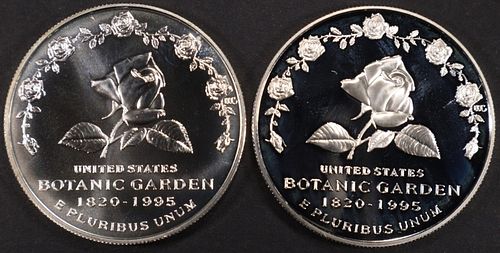 1997-P, P BOTANIC GARDEN $1 SILVER COMM COINS