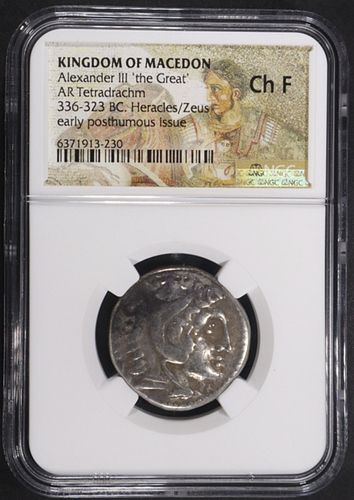 336-323 BC ALEXANDER III "THE GREAT" MACEDON COIN
