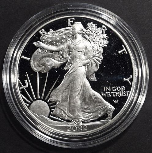 2022 PROOF AMERICAN SILVER EAGLE OGP