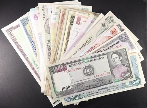 (76) MIXED FOREIGN NOTES