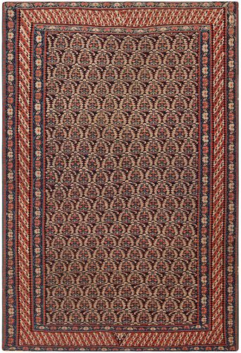 Antique Persian Senneh Rug 6 ft 8 in x 4 ft 7 in (2.03 m x 1.39 m)