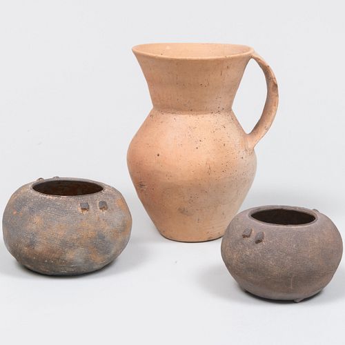 Three Chinese Pottery Vessels