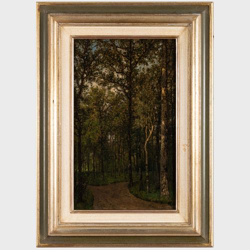 Jean-Pierre-Francois Lamoriniere (1828-1911): A Forest Path