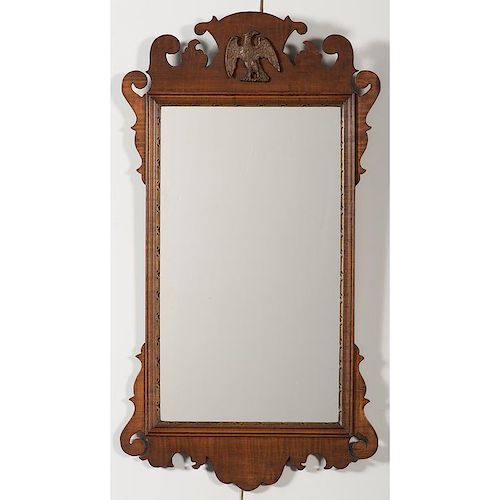 Maple Chippendale Mirror