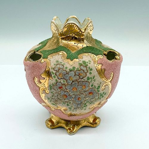 Antique A.A. Vantine & Company Coralene Gilded Vase