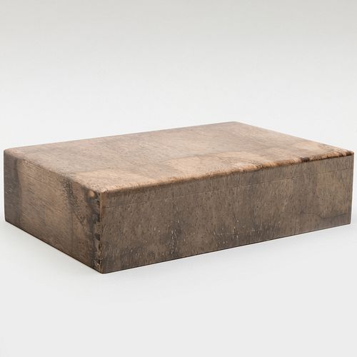 Nardi Hardstone Table Box with Hinged Cover