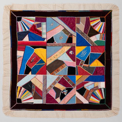 Two Crazy Quilts and a Patchwork Quilt