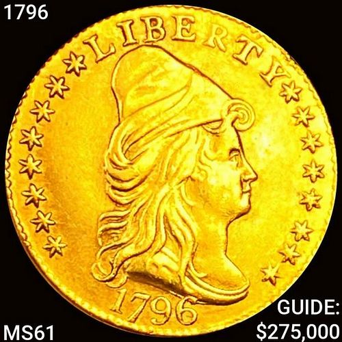 1796 $5 Gold Half Eagle UNCIRCULATED