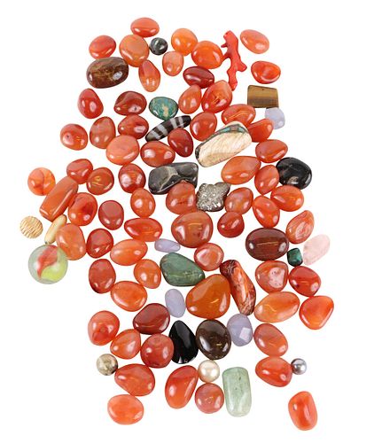 Collection of Beads and Hardstones