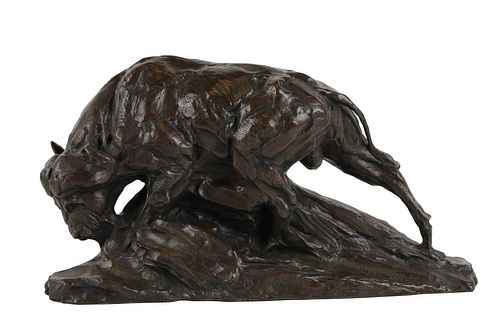 Dylan Lewis, Bronze Sculpture, Water Buffalo