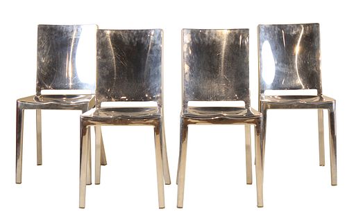Four Philippe Starck Emeco Hudson Chairs