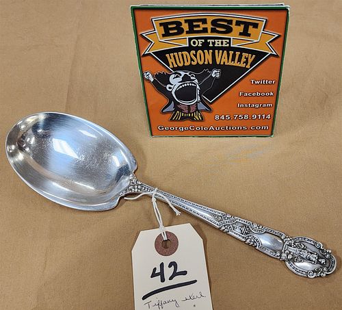 Tifffany Sterl "Renaissance" Serving Spoon 9 1/4"