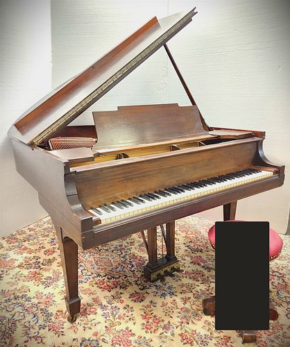 Steinway 5'7" Mahog. Grand Piano 5/18.M 1758