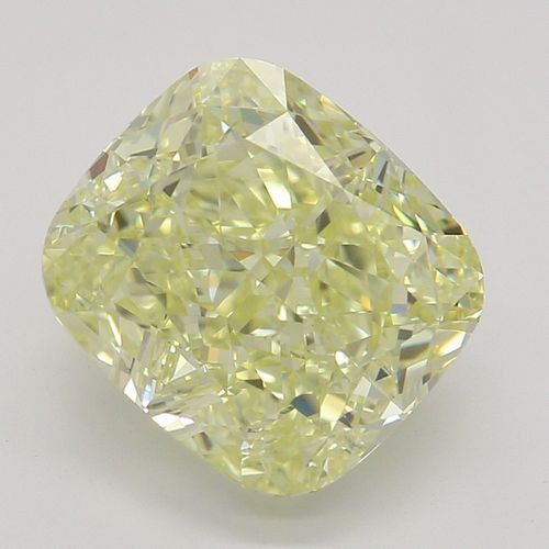 2.71 ct, Natural Fancy Yellow Even Color, VVS2, Cushion cut Diamond (GIA Graded), Appraised Value: $58,500 