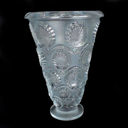 Rene Lalique "Cancale" Vase