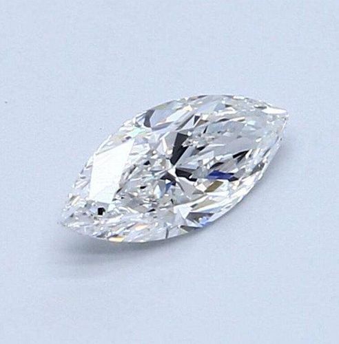  GIA 0.60CT Marquise Cut Loose Diamond I Color VS2 Clarity 
