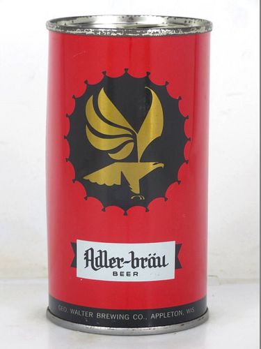 1966 Adler Brau Beer 12oz T32-21j Juice Top Appleton Wisconsin