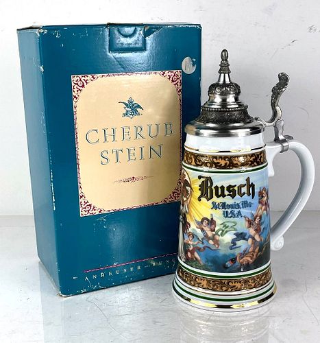1992 Anheuser Busch "Cherub" Stein CS182 Saint Louis Missouri