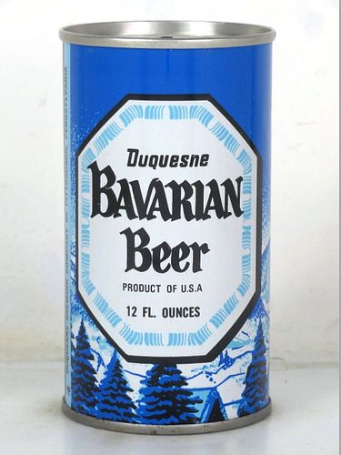 1971 Bavarian Beer 12oz T38-15.3 Ring Top Pittsburgh Pennsylvania