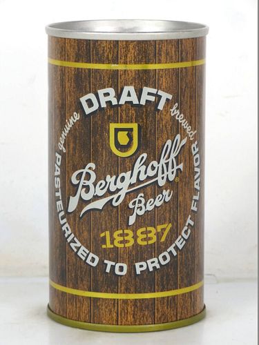 1968 Berghoff Draft Beer 12oz T39-22 Ring Top Pueblo Colorado