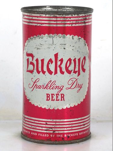 1959 Buckeye Sparkling Dry Beer 12oz 43-09.3 Flat Top Toledo Ohio