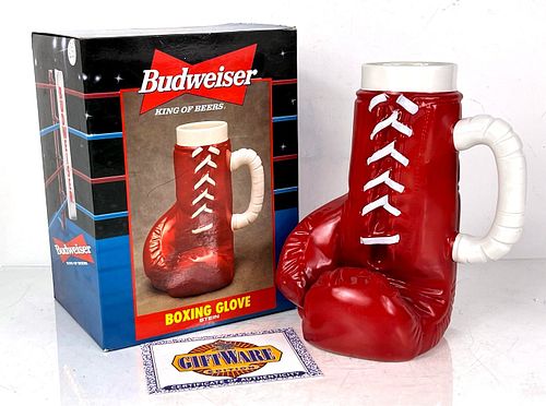 1997 Budweiser "Boxing Glove" 9 Inch Stein CS 322 Stein Saint Louis Missouri